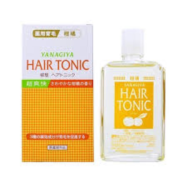 Photo1: Yanagiya Hair Tonic Yellow (1)