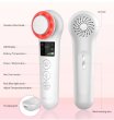 Photo4: Face Massager ANLAN - Face Skin Care Beauty Device With Hot / Cold + Ionic + Red / Blue Light Therapy & Ultrasonic Vibration Heating (4)