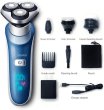 Photo2: Mens Shaver 4-in-1 Hatteker Professional Electric Rotary Cordless Waterproof Hair, Nose Hair Wet and Dry Trimmer Shaver  (2)