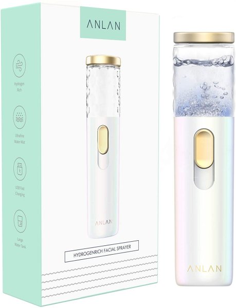 Photo1: ANLAN Hydrogen Mist Facial Machine, Handy Mist, Beautiful Skin Care, Moisturizing Care, Facial Machine, Steamer, Hydrogen Water Spray, (1)